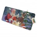 Christmas Holiday Santa Magic Peace Doves Novelty Metal Vanity Tag License Plate