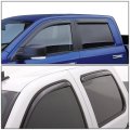 Auto Dynasty Rain Guards Tape-on For 2005-2010 Honda Odyssey Acrylic 4pcs Window Visor Deflector