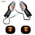Guaimi Motorcycle Turn Signals Front Rear Indicator Blinker Lights Compatible With Cbr250r 2011-2015 Cbr300r 2014-2017 Cb300f