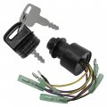 Caltric Ignition Switch Key For Mercury Outboard 15hp 0n001590 Thru 0n055284 Remote Control