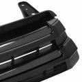 To1200426 Factory Style Front Bumper Grill Grille Assembly With Moulding Compatible Toyota Highlander 2017-2018 Matte Black