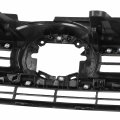 To1200426 Factory Style Front Bumper Grill Grille Assembly With Moulding Compatible Toyota Highlander 2017-2018 Matte Black