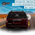 Passenger Right Side Mirror Glass Assembly With Back Plate Non-heated Compatible Ford Explorer Sport Trac Ranger Mazda B2300