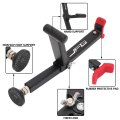 Jfg Racing Motorcycle Wheel Lift Stand With Handle 2 0 Portable Universal Trail For Most Bicycle Dirt Bike Mini Red