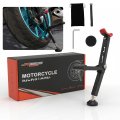 Jfg Racing Motorcycle Wheel Lift Stand With Handle 2 0 Portable Universal Trail For Most Bicycle Dirt Bike Mini Red