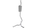 Center Muffler For 2008-2009 Subaru Tribeca 3 6l H6 