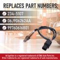 Replacement Oxygen Sensor Replaces 234-5107 06j906262aa 99760616801 O2 Compatible With Audi Porsche And Volkswagen Vehicles A3
