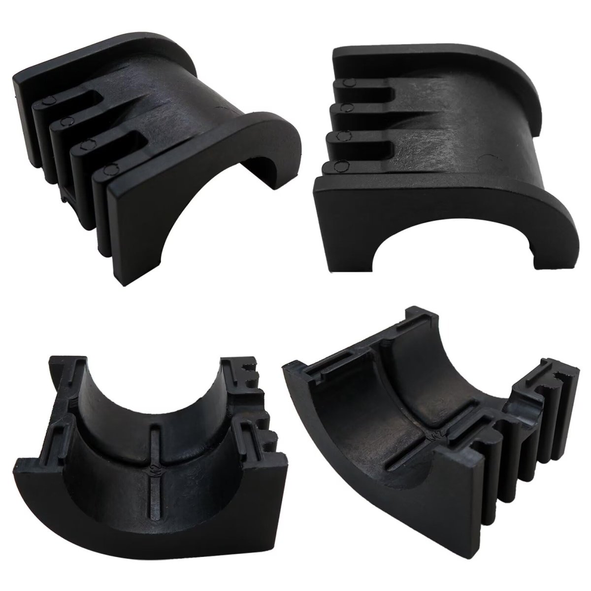 2x Rear Stabilizer Bar Bushings Repl For 2008-2014 Polaris Rzr 800