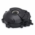 Httmt- Left Crankcase Stator Engine Cover Gasket Compatible With 17 Yamaha Fz10 18-21 Mt10 P N Mt313-067b-bk