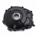 Httmt- Left Crankcase Stator Engine Cover Gasket Compatible With 17 Yamaha Fz10 18-21 Mt10 P N Mt313-067b-bk
