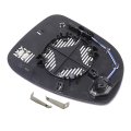 Right Passenger Mirror Glass With Blind Spot Indicator And Heated For Chrysler Pacifica 2017 2025 Voyager 2020 68318282aa 