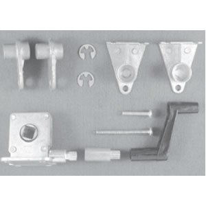 Rv Center Mount Operator Kit For Recreational Vehicle And Mobile Home 1 25 In X Screw Holes 5 16 Square Metal Window Latch
