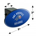 Unc Asheville Bulldogs Logo Oval Tow Trailer Hitch Cover Plug Insert