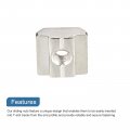 Uxcell T Nuts 50pcs Nickel Plated Carbon Steel Slot Bolts 3030 Series M5 Hammer Head Fastener Sliding For Aluminum Extrusion
