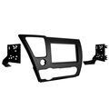 Metra 95-7882b Honda Civic 2013-up Double Din Dash Mount Kit Black 