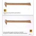 Wedo Non-sparking Deck Scraper 11a Length Spark-free Safety Beryllium Copper Din Standard Bam Fm Certificate Double-head
