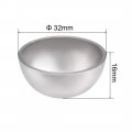 Uxcell 32mm 1 26 Dia Decorative Hollow Half Cap Ball 304 Stainless Steel For Staircase Handrail Post 2pcs
