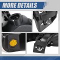 Auto Dynasty 4pcs L-led Drl Headlights And Bumper Lamps Compatible With Chevy Silverado Suburban 1500-3500 Tahoe 1999-2006