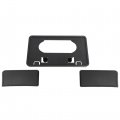 Wflnhb New Front Bumper Guards Pads License Plate Frame Bracket 3 Pieces Replacement For 2009-2014 F-150 9l3z17e810b