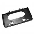Wflnhb New Front Bumper Guards Pads License Plate Frame Bracket 3 Pieces Replacement For 2009-2014 F-150 9l3z17e810b
