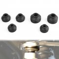 6pcs Universal Ball Joint Rubber Dust Boot Cover Track Tie Turn Rods Ends Set Car Suspension Steering Parts Accessories