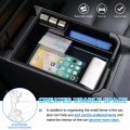 Autorder Center Console Organizer For Nissan Sentra 2020 2021 2022 2023 2024 Accessories Armrest Storage Box Secondary Insert