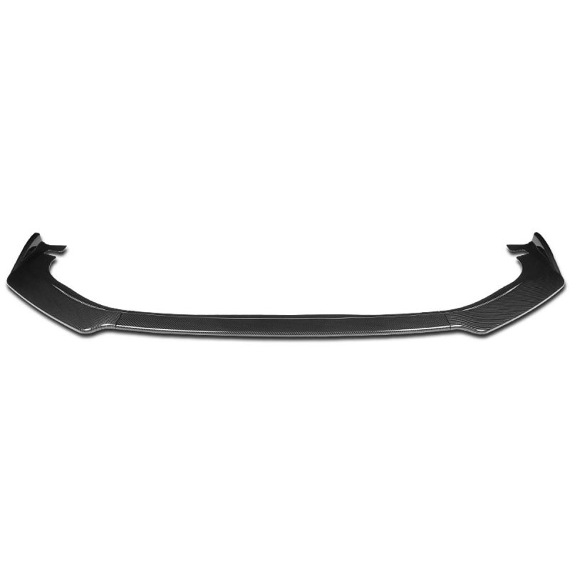 3pcs Car Front Bumper Lips Spoiler Wing Body Kit For Lexus Is250 Is350 14-16 Carbon Fiber Look