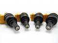 Set 4pc Fuel Injectors 0k30e-13250 Fits 2001-2005 For Kia Rio 1 6l I4 1594c