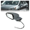 Hecasa Left Power Mirror For 2013-2016d Fusion Heated Manual Folding Replacement For Ds7z17683laptm Ds7z17683ba-pfm 
