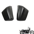 1 Pair Left And Right Battery Side Cover Replacement For 2004-2013 Honda Vt750 Vt750c2 