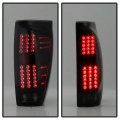 Acanii For New Black Smoke 2002-2006 Chevy Avalanche 1500 2500 Led Tail Lights Brake Lamps Driver Passenger Side