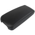 Black Leather Center Console Armrest Lid Cover For Nissan Altima 2013 2014 2015 2016 2017 2018 Easy Install Stay In Place 