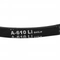 Aexit A610 Rubber Electrical Equipment Transmission Drive Belt V-belt 8mm Thick 610mm Inner Girth