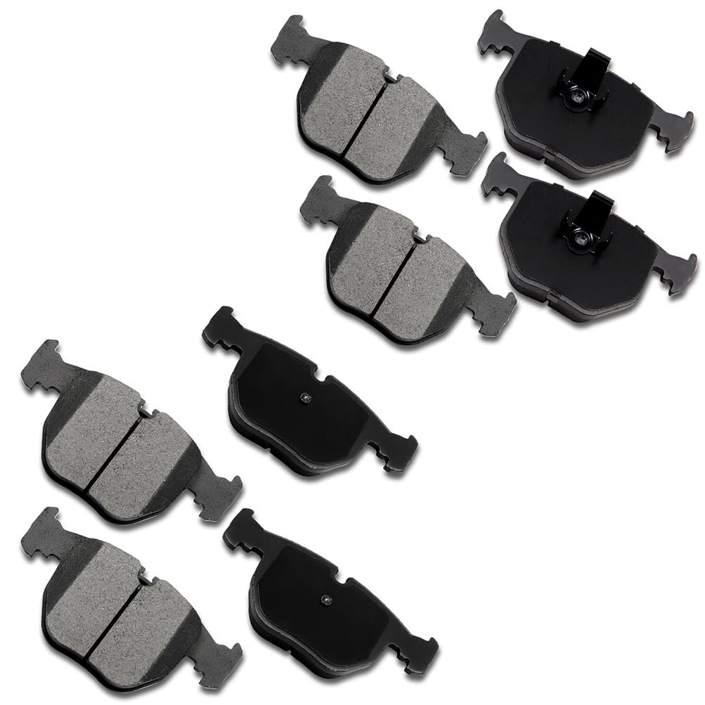 Ceramic Brake Pad Set 8pcs Front And Rear For Bmw 740i 740il M5 X5 D681 D683 Model Numbers