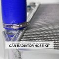 G-plus Silicone Radiator Coolant Hose Pipe Kit Clamps Compatible With Honda Civic Type-r Ek Eg B16a B18c B20b Green