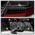 Acanii For 2007 2008 2009 Toyota Camry L Le Se Xle Black Led Tail Lights Brake Lamps 4pcs Replacement Set Left Right