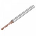Twist Drill Bit 2 25mm Diameter 4mm Shank Titanium Coated Tungsten Carbide Short Length Straight For Stainless Steel Alloy 