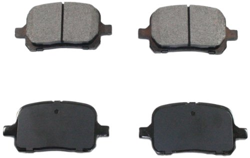 Bp707ms Front Semi-metallic Brake Pad For Trucks Precision Cut Backing Plates And Noise Reducing Shims