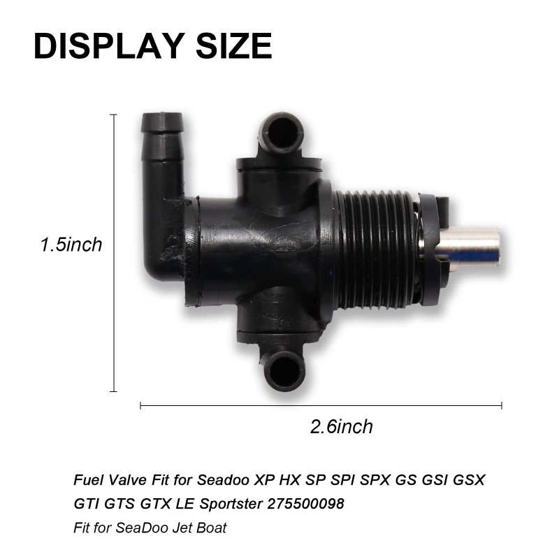 Laffoonparts Fuel Valve Petcock Replacement For Seadoo Xp Hx Sp Spi Spx Gs Gsi Gsx Gti Gts Gtx Le Jet Boat Challenger Explorer