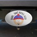South Park Stan That Kicks A Oval Tow Trailer Hitch Cover Plug Insert