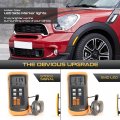 Vipmotoz Front Wheel Arch Full Led Red Lens Side Marker Light Lamp Assembly Replacement Pair For Mini Cooper R55 R56 R57 R58