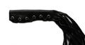 Fringed Black Leather Motorcycle Brake Clutch Covers 