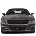 Dodge Charger R T Classic 3d Logo On Pattern Black Aluminum License Plate Official Licensed