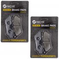Niche Brake Pad Set For Bmw F700gs F800gs Ducati Sport 1000 Ktm 34217722884 34117705216 Front Rear Organic