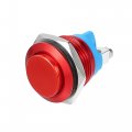 16 Mm Push Button Starter Switch Metal Round Start Spst 1no Ac 250v Red 