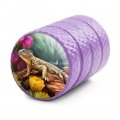 Horned Lizard And Flowers Valve Stem Caps For Tire Rim Wheel Aluminum Purple