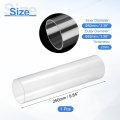 Clear Rigid Acrylic Pipe 60mm 2 36 Id X 65mm 56 Od 10 Round Polycarbonate Tube Plastic Tubing For Plumbing Lighting Aquarium