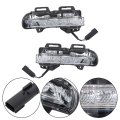 Left And Right Fog Lights Replacement For Cruze 2015 Lamp Clear Lens 94523304 Gm2563106c