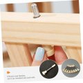 Housoutil 30 Pcs Accesories Spring Pin Bed Latches Screen Plunger For Cage Loaded Crib Window Plastic Board Fasten
