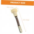 Housoutil 30 Pcs Accesories Spring Pin Bed Latches Screen Plunger For Cage Loaded Crib Window Plastic Board Fasten